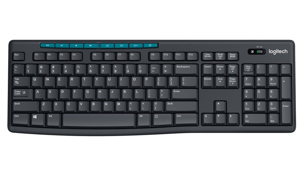 Logitech Wireless Combo MK275 Combo Black RUS L920008535