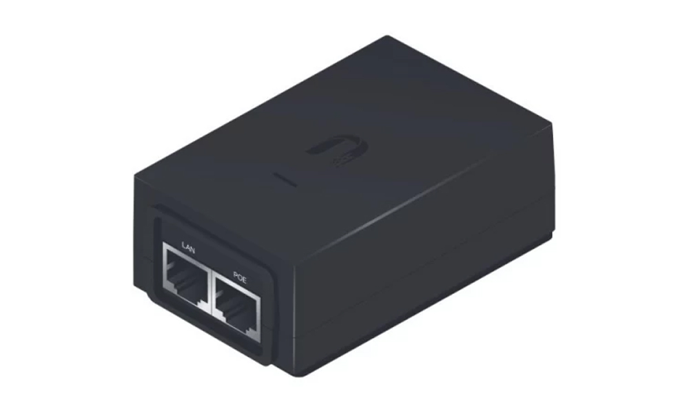 Ubiquiti PoE Injector, 48VDC, 24W, GbE POE-48-24W(EU)