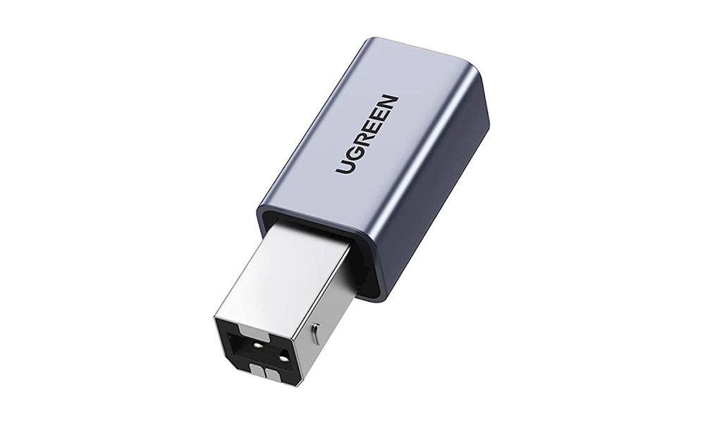 Ugreen US382 (20120), USB-B To USB-C, Adapter, Grey