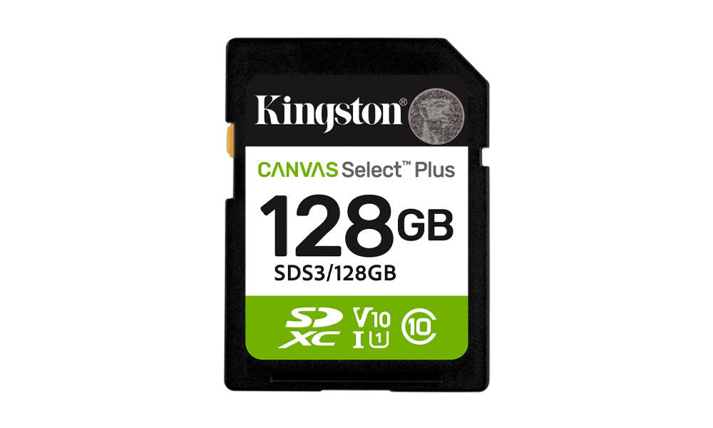 Kingston SD 128GB C10 UHS-I V10 R150MB/s SDS3/128GB