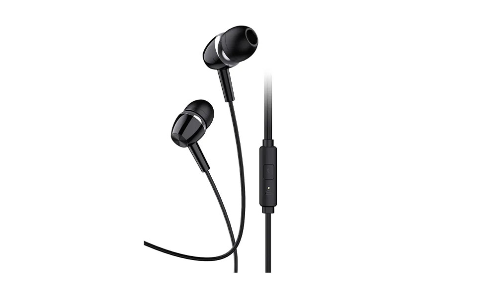 JOKADE JD041 LIGE universal earphone with mic Black