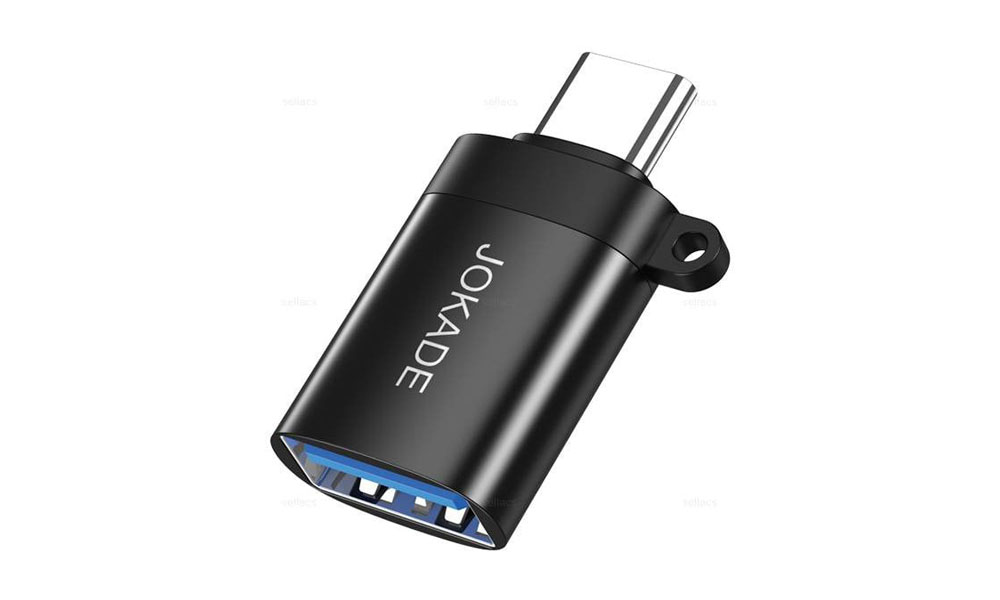 JOKADE JC019 HUIKE Type-C Male to USB Female OTG Adapter