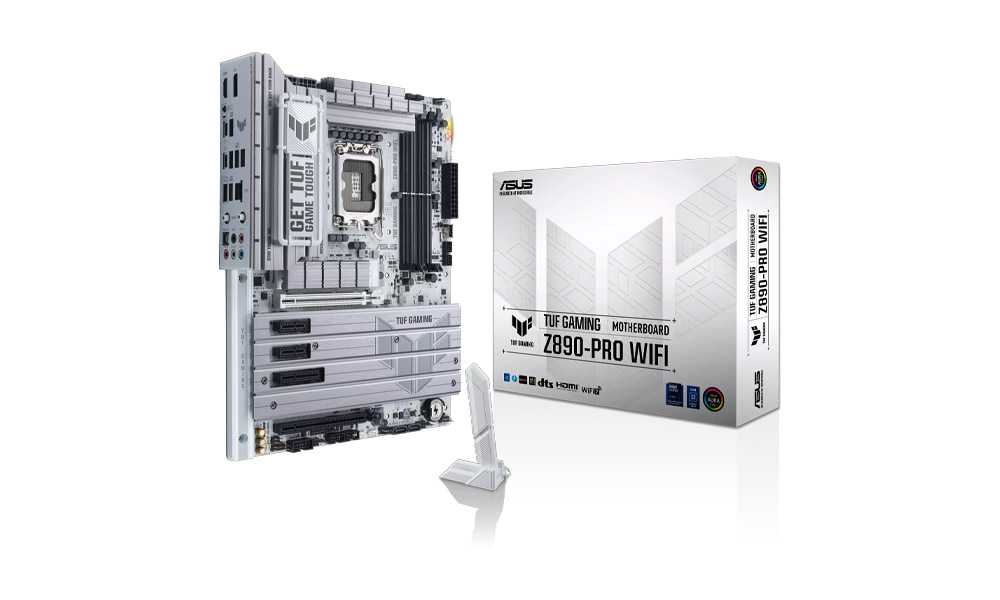 Asus Motherboard TUF GAMING Z890-PRO WIFI s1851 Z890 4xDDR5 M.2 DP HDMI Wi-Fi BT ATX 90MB1IR0-M0EAY0