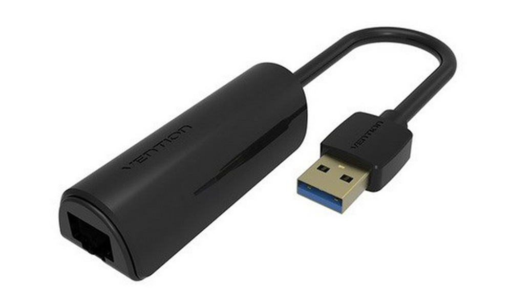 VENTION CEGBB USB2.0 to 100Mbps Fast Ethernet Adapter 0.15M Black