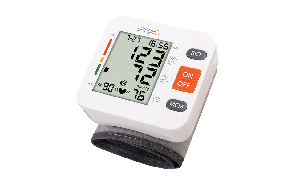 PangaO PG-800A36 Wrist blood Pessure Monitor (without battery, Only with Russian voice)