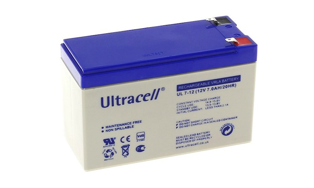 Ultracell 12V/7AH UPS Battery UL712