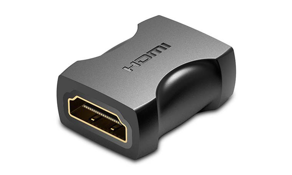 Vention AIRB0 HDMI Female to Female Coupler Adapter Black