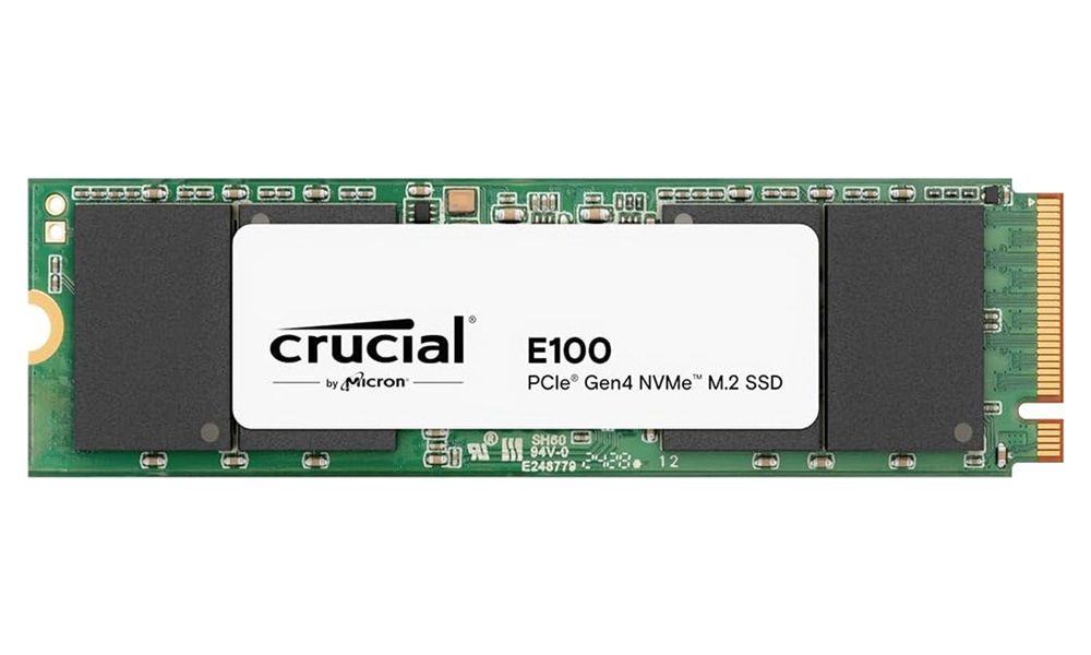 Crucial E100 480GB PCIe 4.0 Gen4 2280 NVMe M.2 Internal SSD