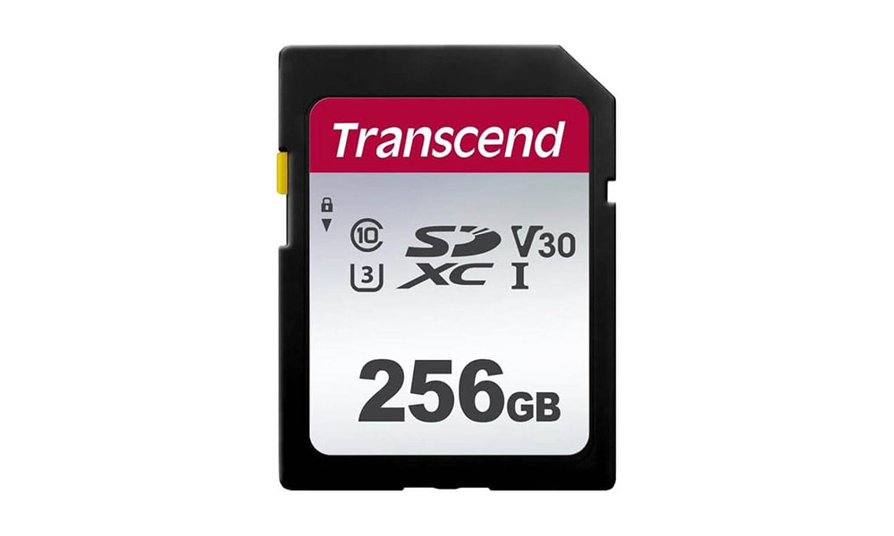 Transcend 256GB UHS-I U3 SD Card TS256GSDC300S