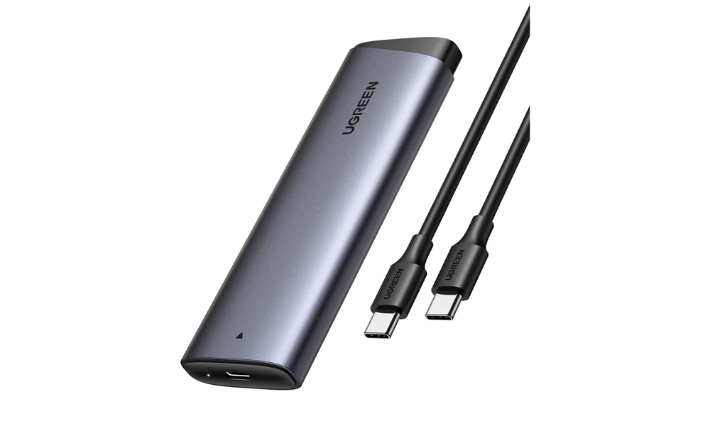 Ugreen CM767 (35267), M.2 NVMe SSD Enclosure, Grey
