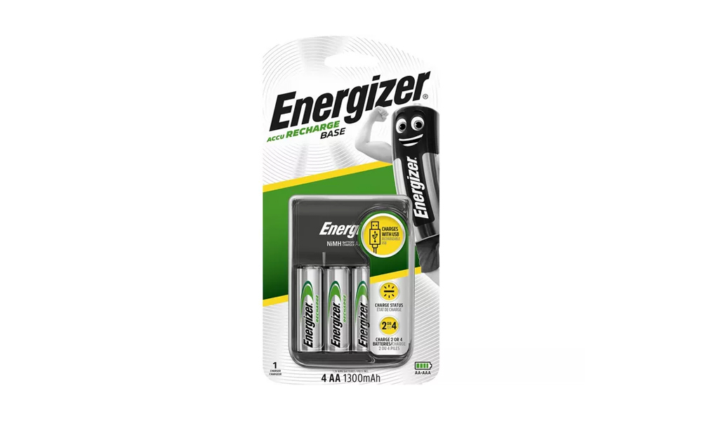5726 Energizer Base Charger USB BP+4AA CHVC5