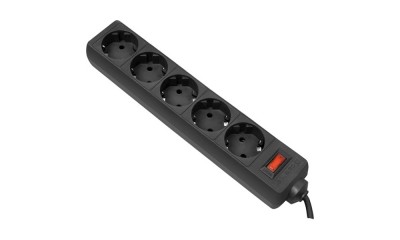 Defender ES 5 5.0m black 5 outlets