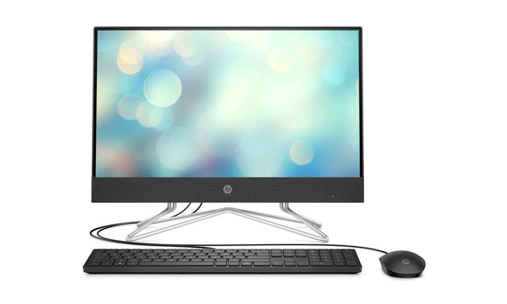 HP All-in-One PC | i3-1125G4 | 8GB | 256 GB | UMA | 23.8 FHD | No ODD | FreeDos | Jet Black | 1yr 5D201EA