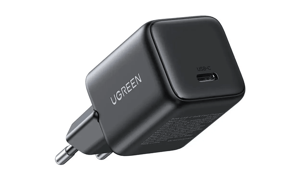 Ugreen X513 (65007), 30W, Type-C GaN Fast Charger, Black