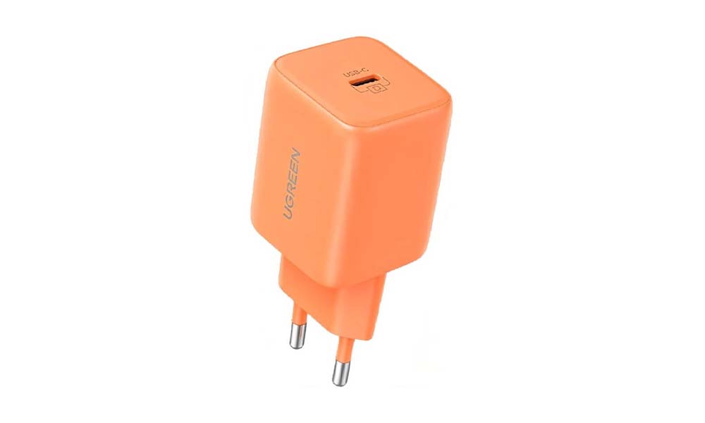 Ugreen X524 (95321), 45W, Type-C, GaN Fast Charger, Orange