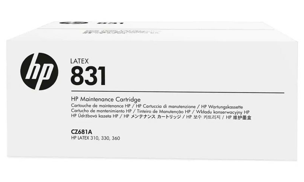 HP 831 Latex Maintenance Cartridge CZ681A