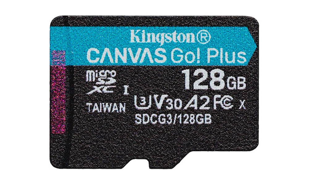 Kingston 128GB C10 microSD Memory Card | UHS-I U3 A2 | 170MB/s | 90 MB/s | SDCG3/128GBSP