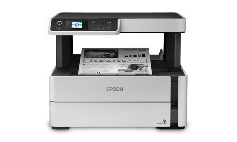 EPSON EcoTank ET-M2170 Monochrome All-in-One Supertank Printer | A4 | Ink | 9 ppm | LAN | Wi-Fi