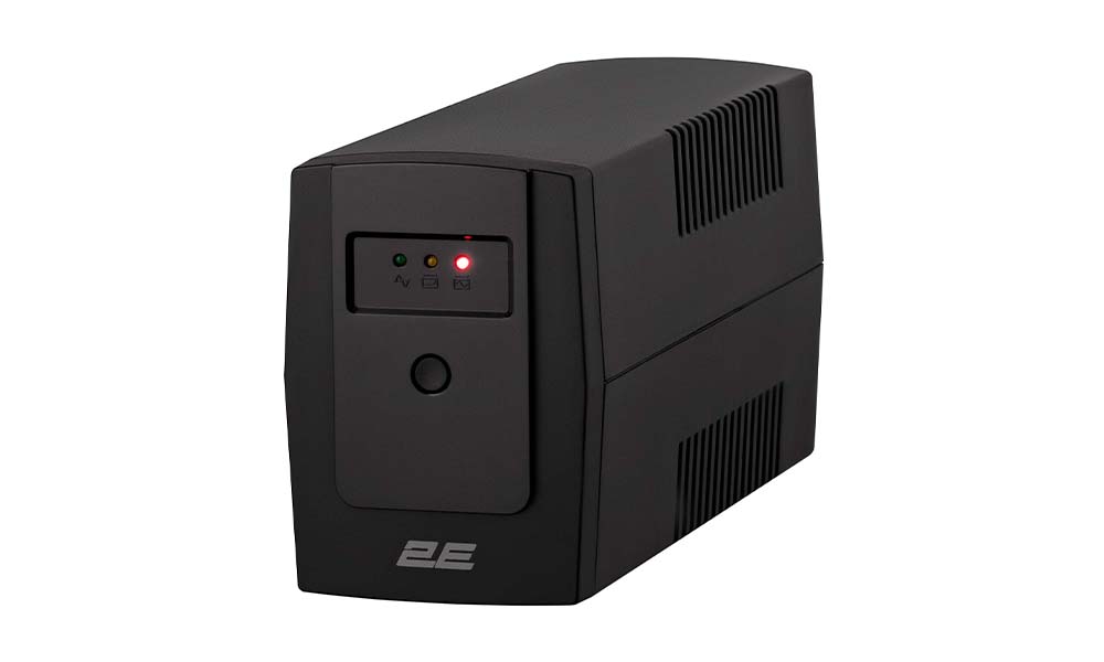 2E ED850, 850VA/480W, LED, 2xSchuko 2E-ED850
