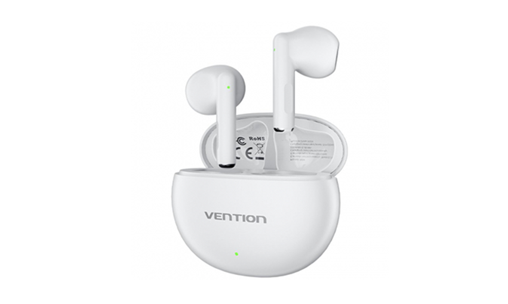 Vention NBKW0 True Wireless Bluetooth Earbuds Elf E06 White