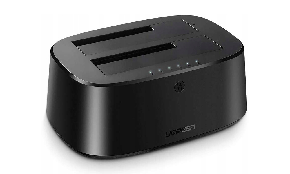 Ugreen 50857 CM198 USB 3.0 to SATA Dual-Bay Hard Drive Docking Station 50857