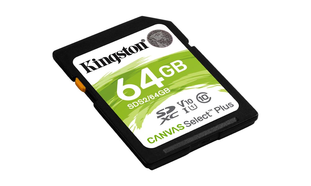Kingston SD 64GB C10 UHS-I R100MB/s SDS2/64GB