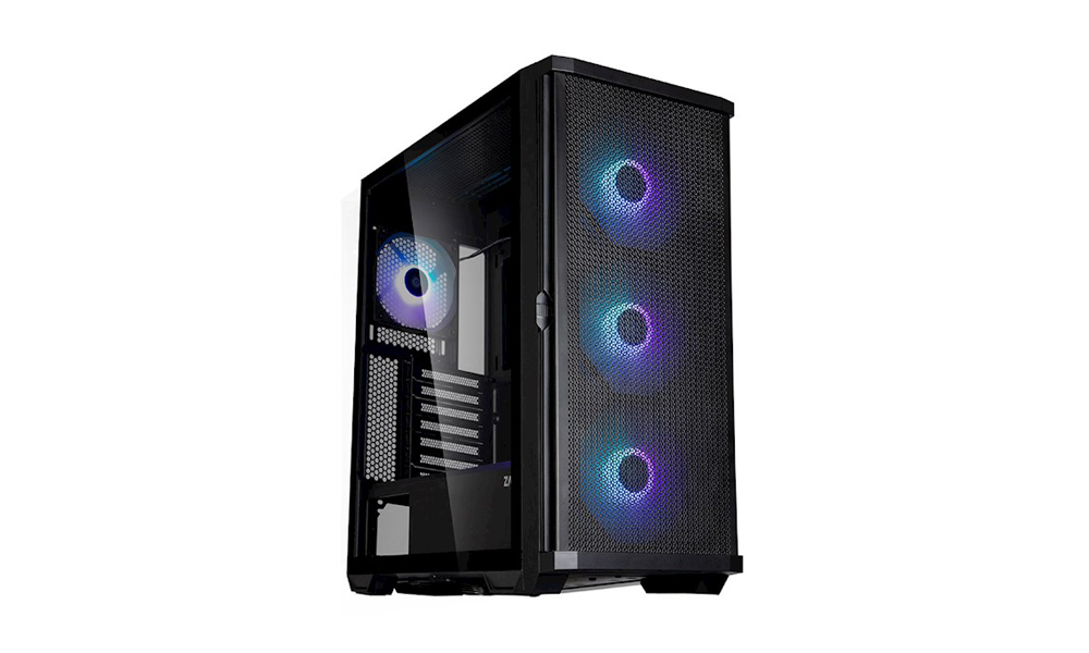 Zalman Z10 Plus Computer case | no PSU | 2xUSB3.0 1xUSB Type-C | 3x140mm ARGB fans | 1x120mm ARGB fans | TG Side Panel | EATX | Black | Z10PLUS