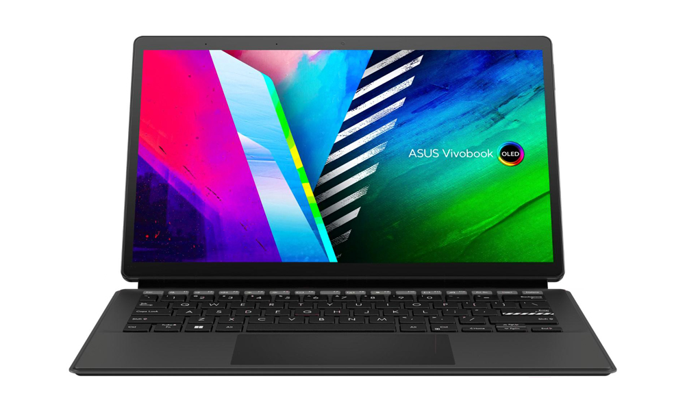 Asus VivoBook 13 Slate OLED Laptop | 13.3" FHD OLED Touch | Pentium® Silver N6000 | 8GB DDR4 | 256GB SSD | DOS | T3300KAA-LQ032W 90NB0VC2-M01330