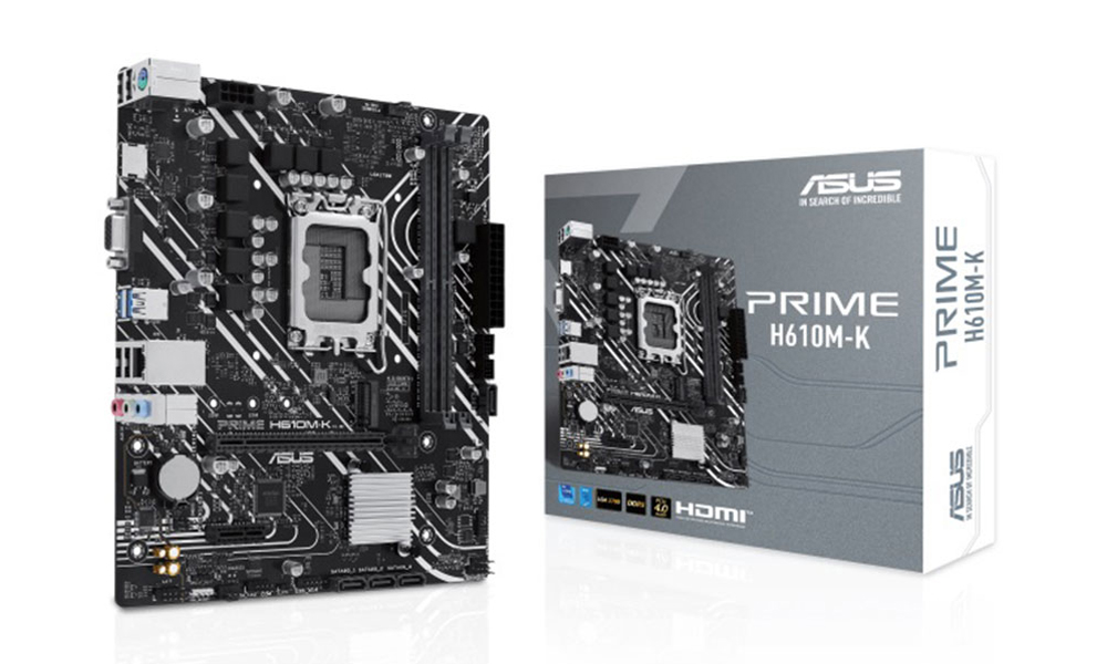 Asus Motherboard PRIME H610M-K s1700 H610 2xDDR5 M.2 HDMI D-Sub mATX 90MB1GA0-M0EAY0
