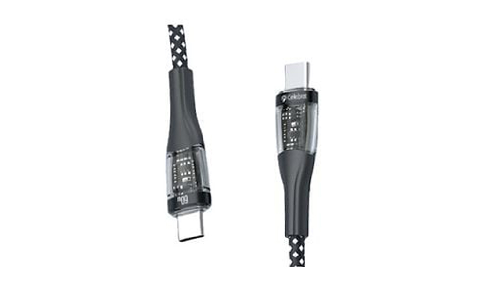 Celebrat HB-15 Type-C-Type-C 1.2M 60W Black