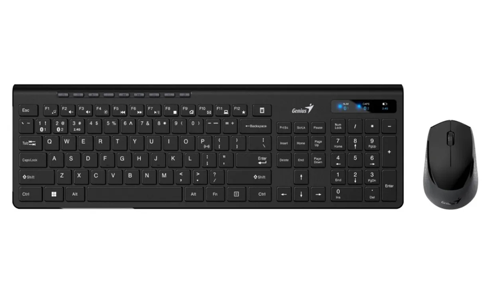 Genius SlimStar 8230 Wireless Bluetooth Combo Black