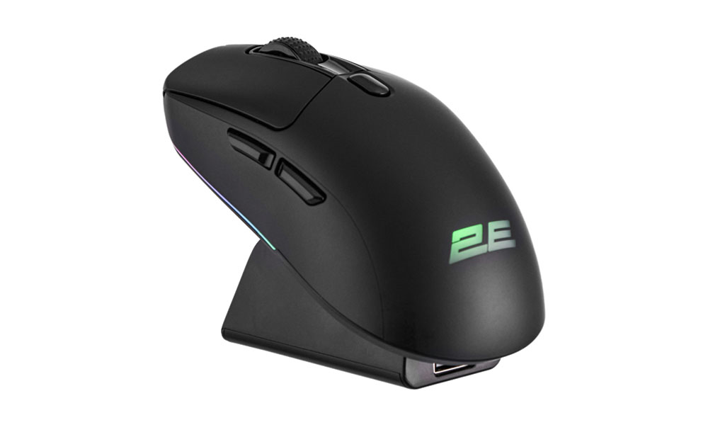 2E GAMING Mouse MG360 WL, USB-A/WL/BT, black 2E-MG360UB-WL