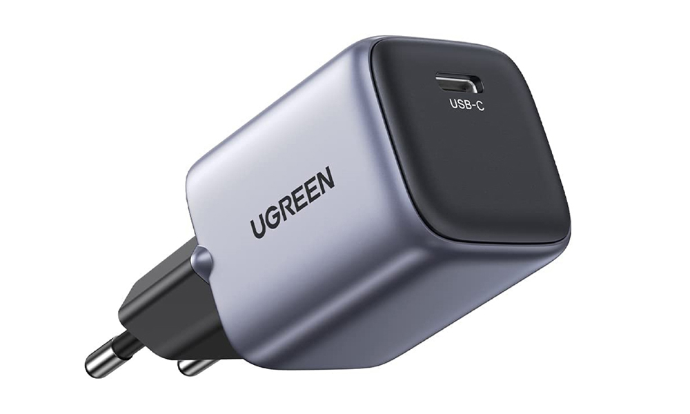 Ugreen CD319 (90666) Nexode, 30W, Single port, USB-C, Type-c, Space Gray