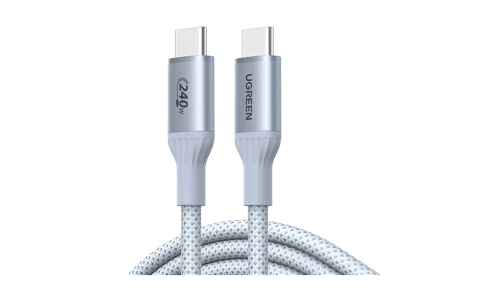 Ugreen L534 (75731), 240W, Type-C To Type-C PD Fast Charging Cable, 1m, Blue