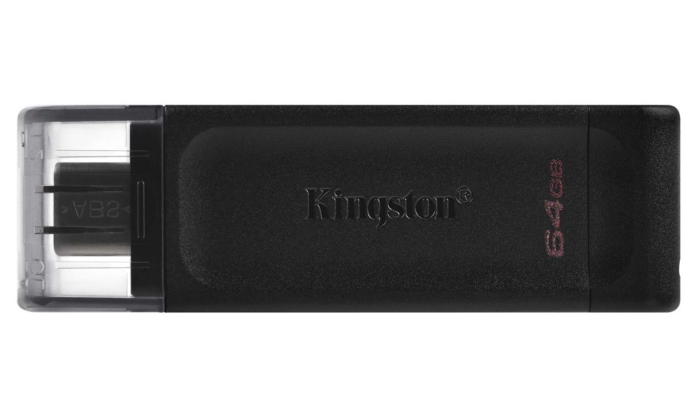 Kingston 64GB USB-C 3.2 Gen 1 DT70 DT70/64GB
