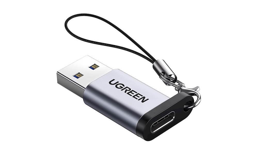 Ugreen US276 (50533) USB3.0 to USB-C Adapter, Gray