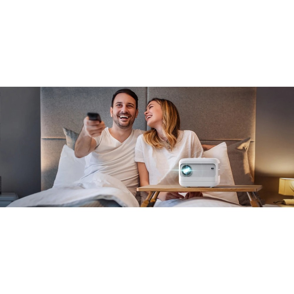 Yaber L1 Home Cinema, LCD Projector, 1280x720, 400lm, White