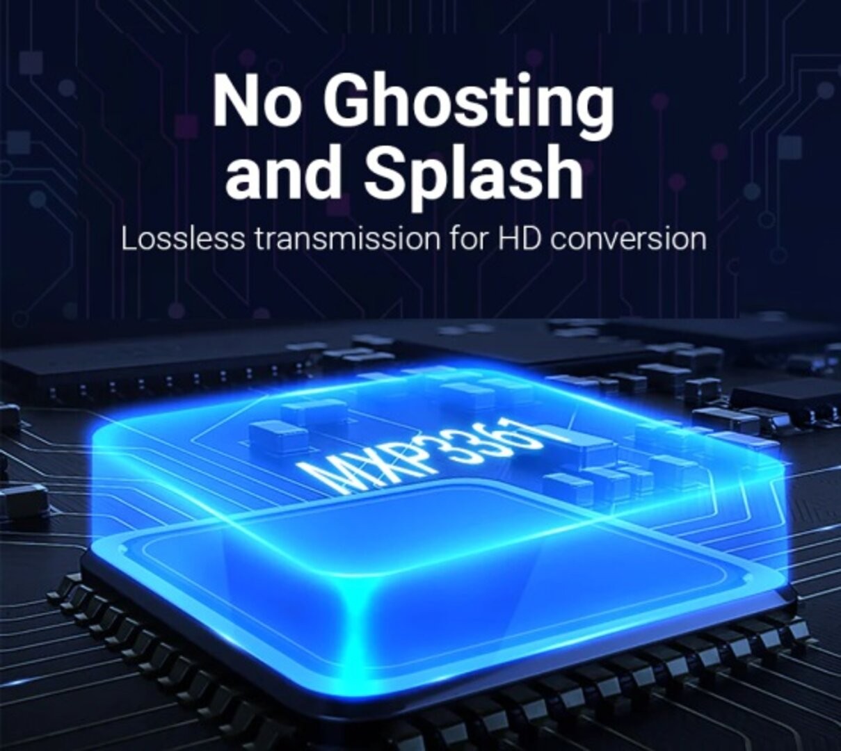 Vention HBOB0 DisplayPort Male to HDMI Female Adapter Black (DP to HDMI)