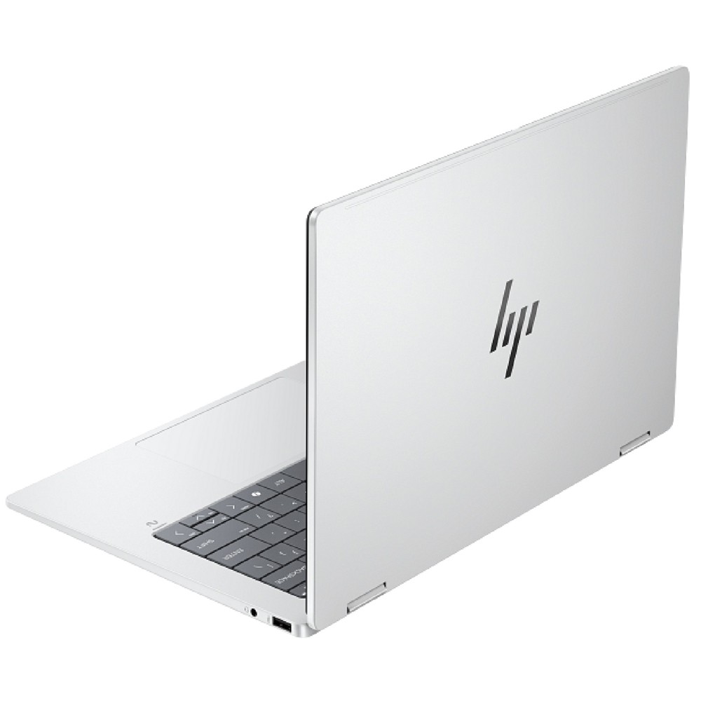 HP OmniBook X Flip NG AI PC x360 | Cadet 25C1 | Ultra 7-256V (8C) 47 NPU TOPs | 16GB LPDDR5X 8533 on-board | 512GB PCIe Gen4 Value | Intel Arc 140V GPU | Touch/14.0 2K (1920x1200) IPS 400 nits | OST W11H6 NG PRE | Glacier Silve C5HX8EA