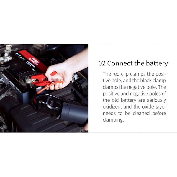 Xiaomi Lydsto YM-XCYJDY02, 0.2L, 10000mAh, 3in1, Jump Starter, PowerBank, Vacuum