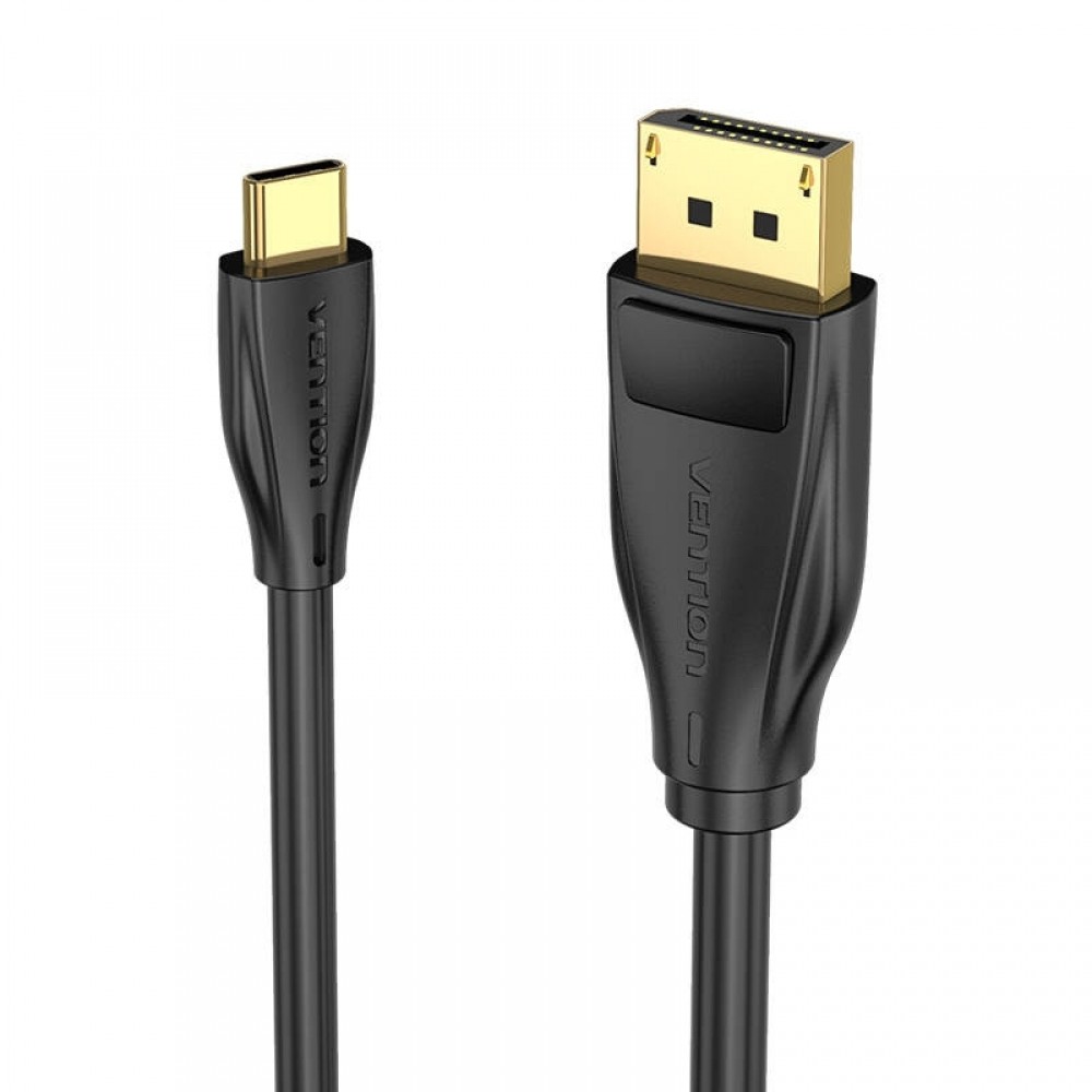 Vention CGYBG USB-C to DP 8K DP Cable 1.5M Black