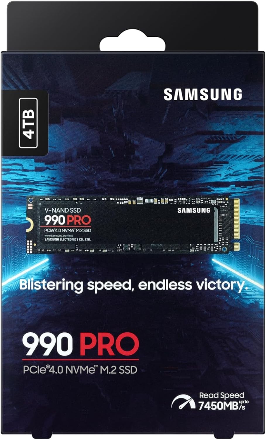 Samsung SSD MZ-V9P4T0BW 990 PRO PCIe 4.0 NVMe M.2