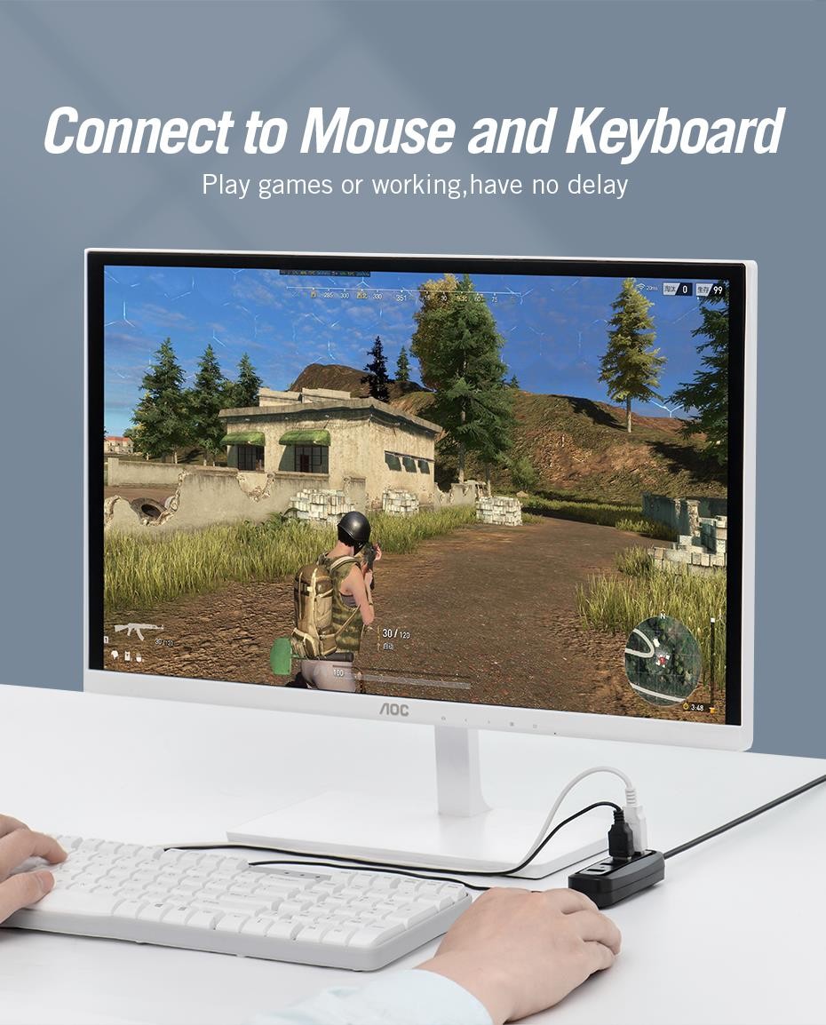 Vention VAS-J43-B100 USB Hub