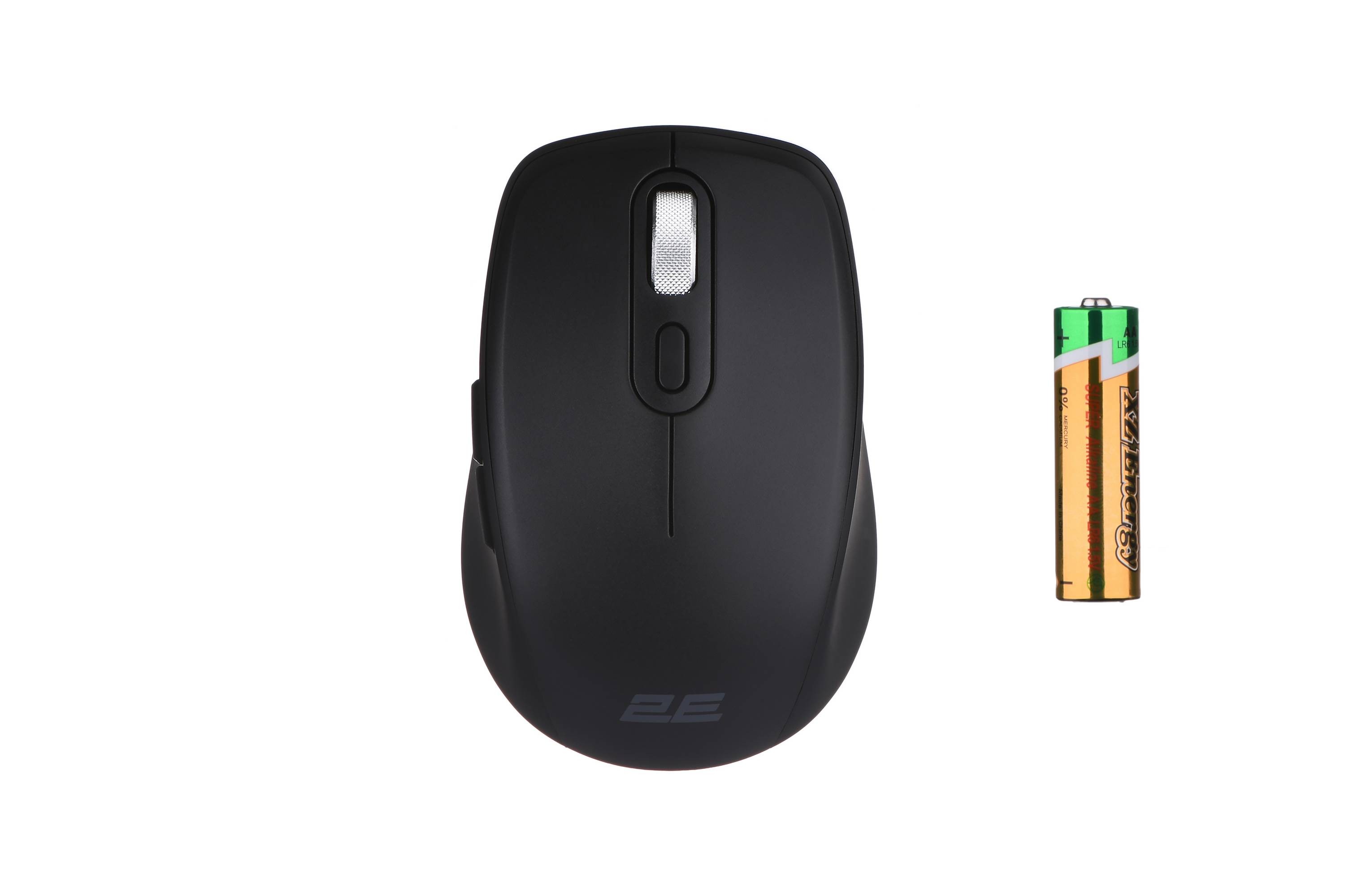 2E Mouse MF225 Silent, WL/BT, black 2E-MF225WBK