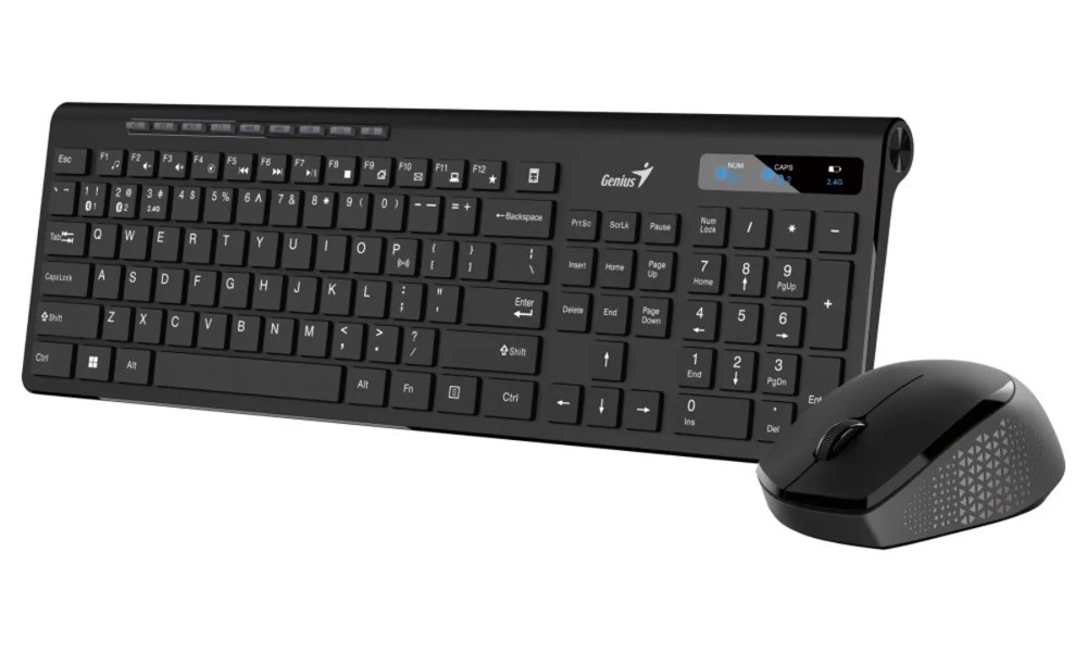 Genius SlimStar 8230 Wireless Bluetooth Combo Black