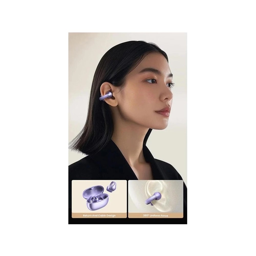 Ugreen WS209 (55430) HiTune S3, Earbuds, Wireless, Bluetooth, IPX5, Purple
