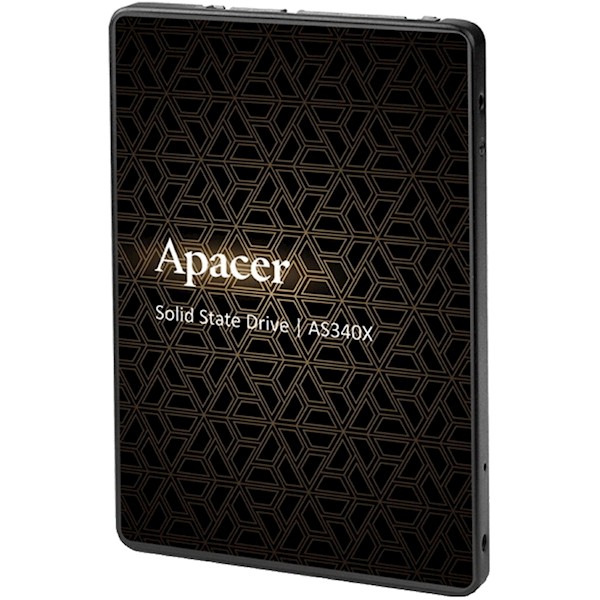 Apacer AS340X SSD 2.5" 7mm SATAIII, 960GB , Standard (Single) AP960GAS340XC-1
