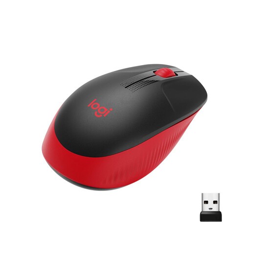Logitech M190 Wireless Mouse - RED
