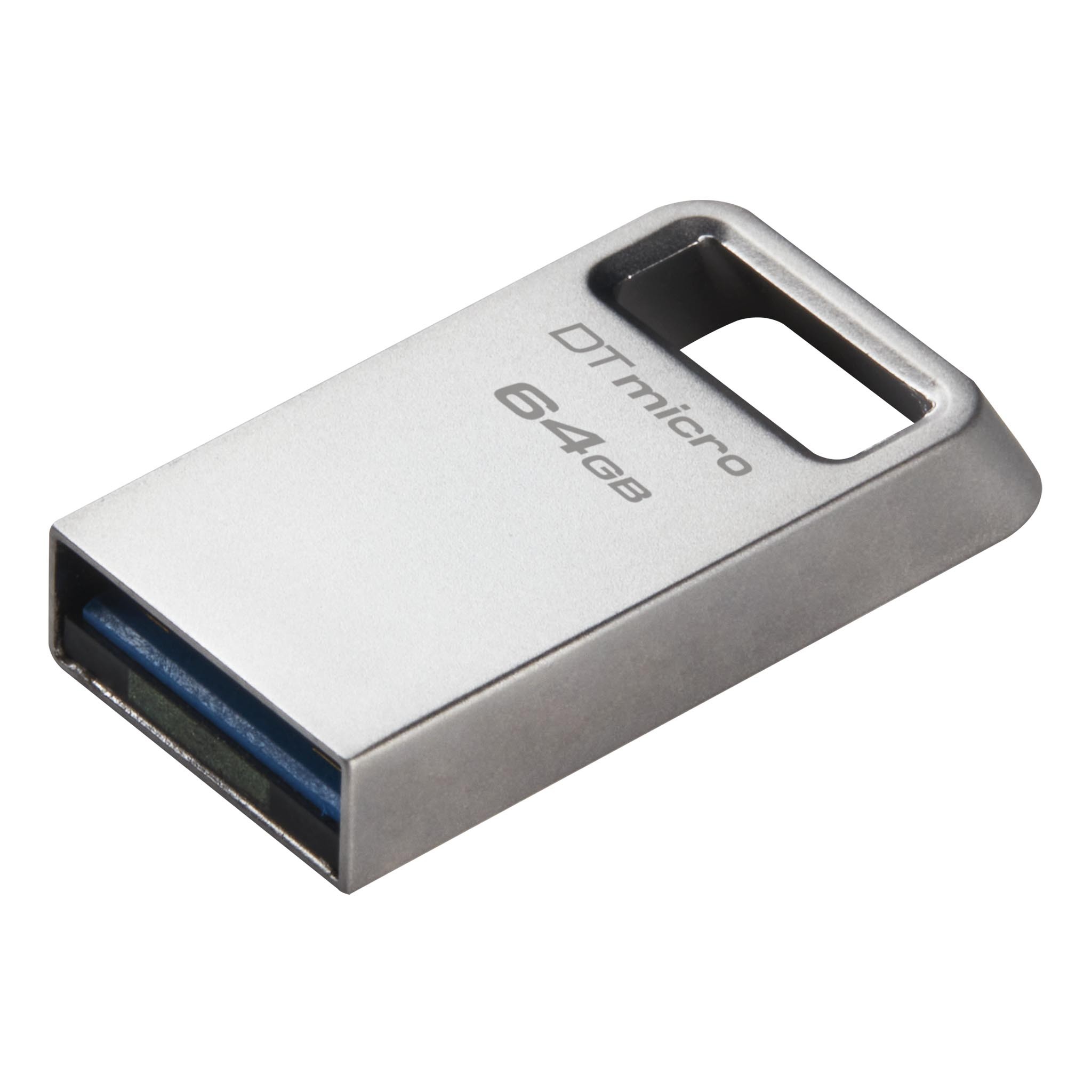 Kingston 64GB USB 3.2 Type-A Gen1 DT Micro R200MB/s Metal DTMC3G2/64GB