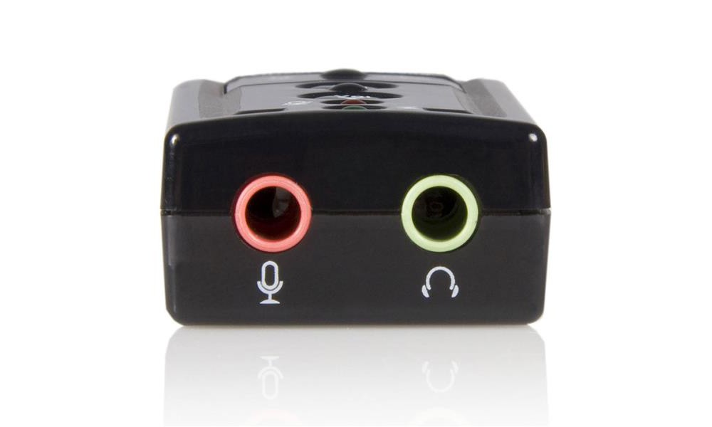 StarTech Virtual 7.1 USB Stereo Audio Adapter External Sound Card ICUSBAYDI07